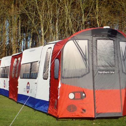 72 Person Capacity London Underground Tube Tent