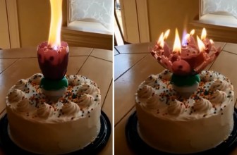 Spinning Flower Candles Will Beautify Every Birthday