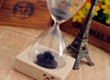 Hand-blown Magnetic Sand Hourglass