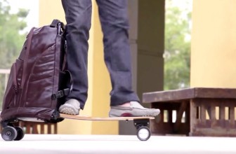 This Backpack has a Built-In Skateboard that will make your Commute Epic