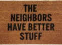 Get Rid Of Thief By Pointing Them To Your Neighbors With This Doormat