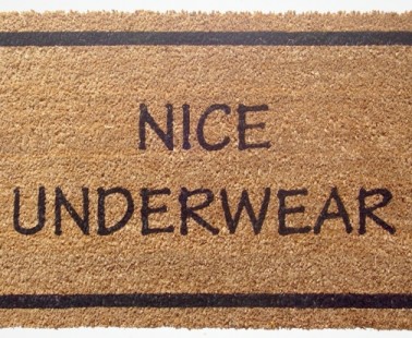 Nice Underwear Doormat