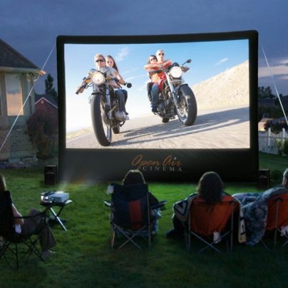 CineBox Home 16×9 Backyard Theater System by Open Air Cinema