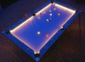 Outdoor Pool Table With Integrated Lights