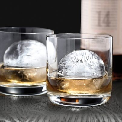 Oversized Ice Cube And Sphere Molds