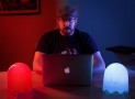 Remote Controlled Pac-Man Ghost Lamp