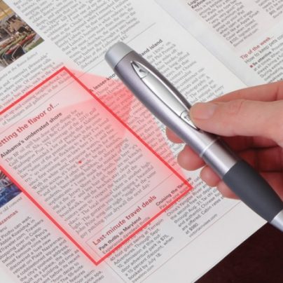 A Pen That Can Laser-Scan Documents & Record Voice Memos