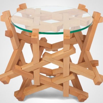This Coffee Table Is A Puzzle For You To Assemble