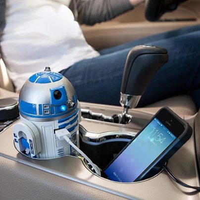 Animated R2-D2 USB Car Charger That Whistles and Beeps