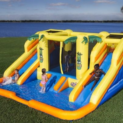 Inflatable Bouncer With Water Slides by Blast Zone