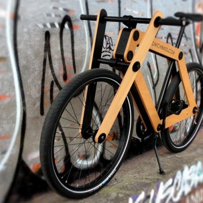 Sandwichbike – The DIY Flat Wooden Bicycle