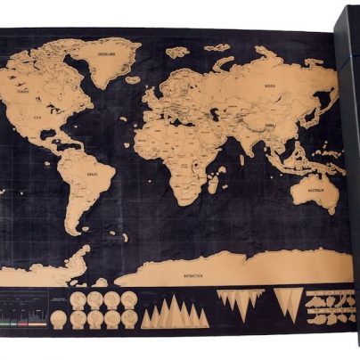 The Scratch Off Travel Map For Your Wanderlust