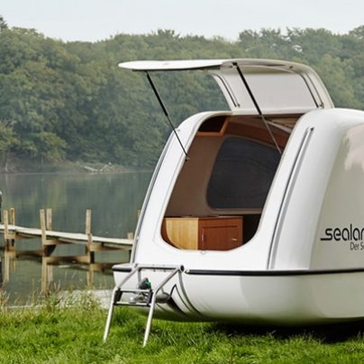 A Towable Trailer That’s Both a Camper and a Boat – Sealander