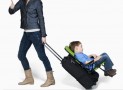 This Add-On Turns Any Wheeled Luggage into a Travel Stroller