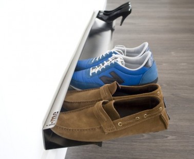 Floating Horizontal Shoe Rack