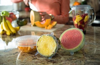 These Silicone Stretch Lids Will Keep Your Food Fresh Longer And Prevent Spills