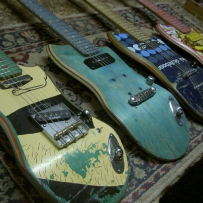 Shred Encore – From Old Skateboards To Electric Guitars