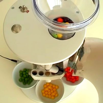 Technology Finally Brings Us A Skittles Sorting Machine