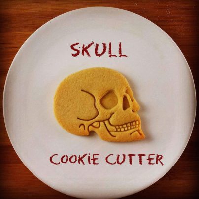 Have A ‘Spooktacular’ Halloween With These Anatomical Human Skull Cookie Cutters