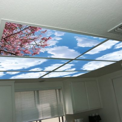 Skypanels Turn Your Ceiling Light Panels Into An Image Of The Sky