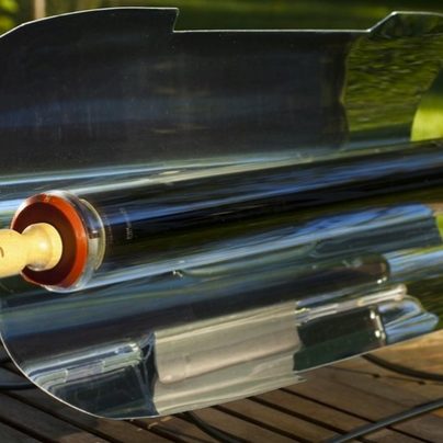 The Portable Solar Cooker That Can Cook Two Sausages In Ten Minutes