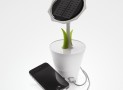 Sunï¬‚ower Charging Station – Solar Charger In A Flowerpot