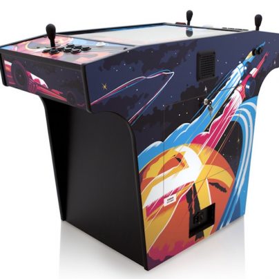 The “Space Race” Cocktail Arcade Machine Comes With Over 250 Classic Games