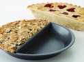 The Split Decision Pie Pan Lets You Make Two Different Kinds of Pie at Once!