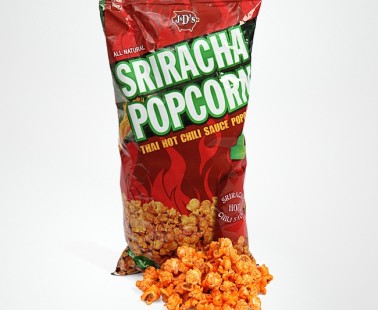 Sriracha Flavored Popcorn