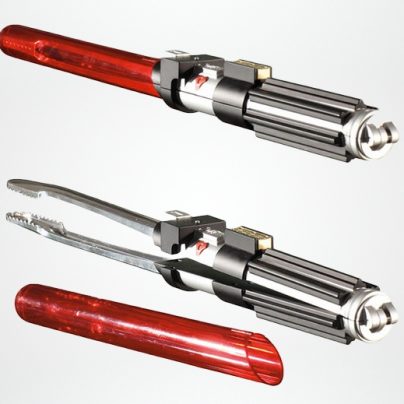 Officially Licensed Star Wars Lightsaber BBQ Tongs