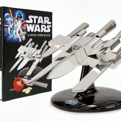 Use The Force – or just one of your knives from this Star Wars™ X-Wing™ Knife Block