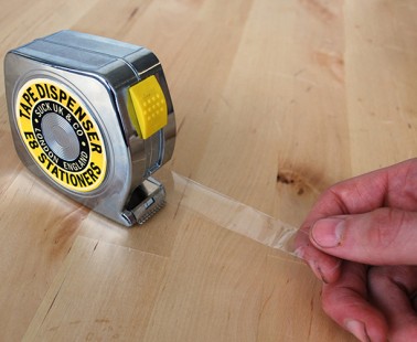 Tape Measure Shaped Sticky Tape Dispenser