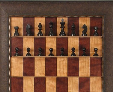 Straight Up Chess – A Vertical Wall Mounted Chess Board