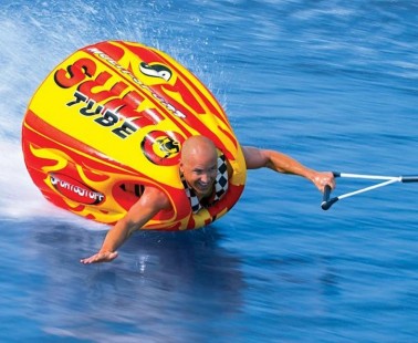 Sumo Tube: Make a Splash With This Inflatable, Towable Water Craft