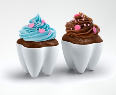 Sweet Tooth Cupcake Molds