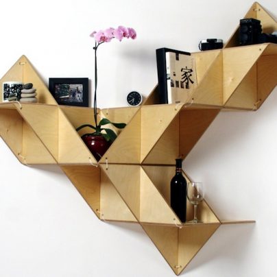 T.SHELF – A Modular, Triangular Shelving System