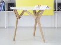 With a Pull and a Twist, This Table Shrinks and Grows to Your Needs