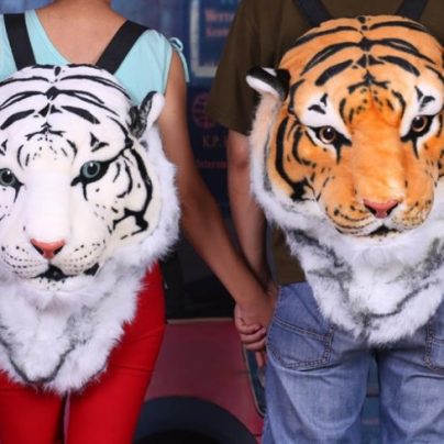 Tiger Head Backpack