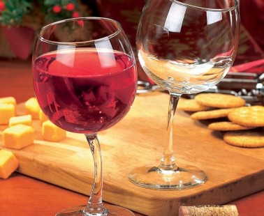 Tipsy Wine Glasses