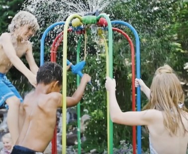 Entertain Your Kids with This Colorful Bouncy Jungle Gym