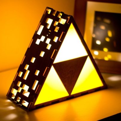 Zelda Triforce Lamp