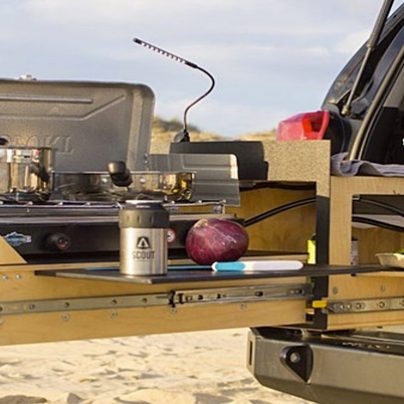 Turn The Back of Your Truck Into A Working Kitchen