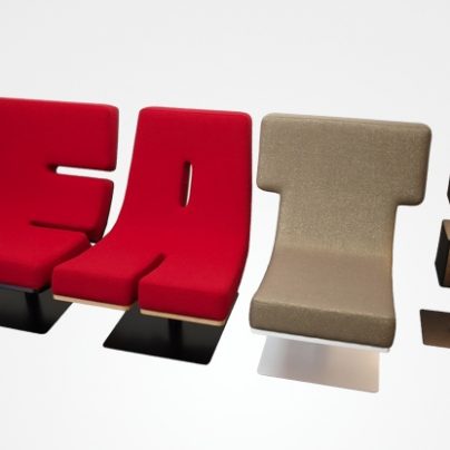 Typographic Furniture by TABISSO