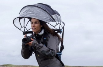 Wearable Umbrella Keeps Your Hands Free