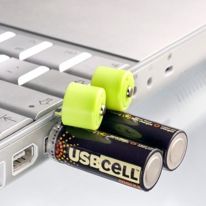 AA Rechargeable Batteries Charged Via USB
