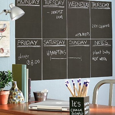 Wallies Peel and Stick Chalkboard Sheets