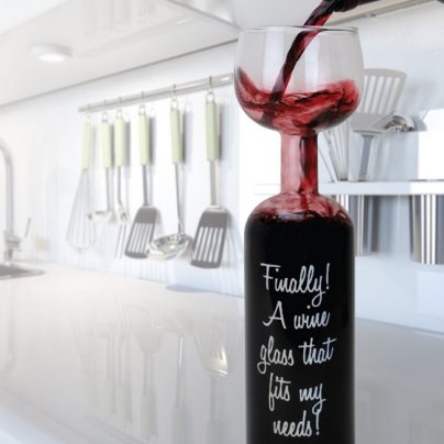 The Ultimate Wine Bottle Glass