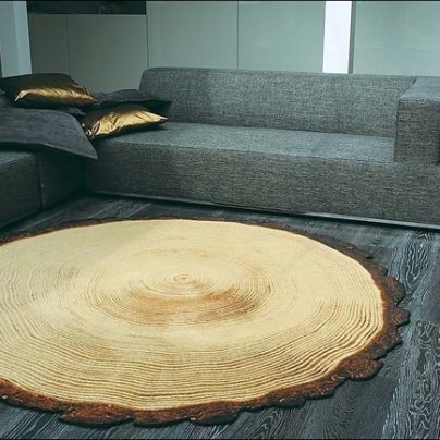 Woody Wood Rug