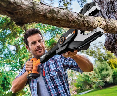 The WORX JawSaw Is the Safest Chainsaw on the Market